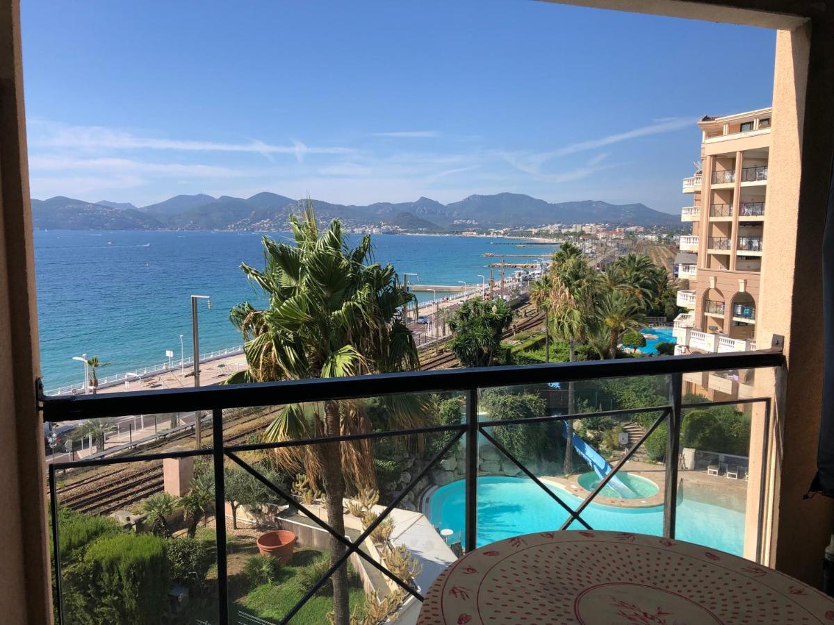 Cannes Apartment With Sea View, Aircondition And Parking Dış mekan fotoğraf