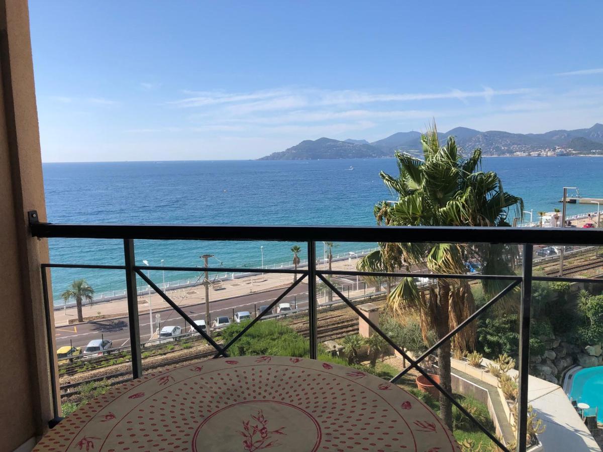 Cannes Apartment With Sea View, Aircondition And Parking Dış mekan fotoğraf