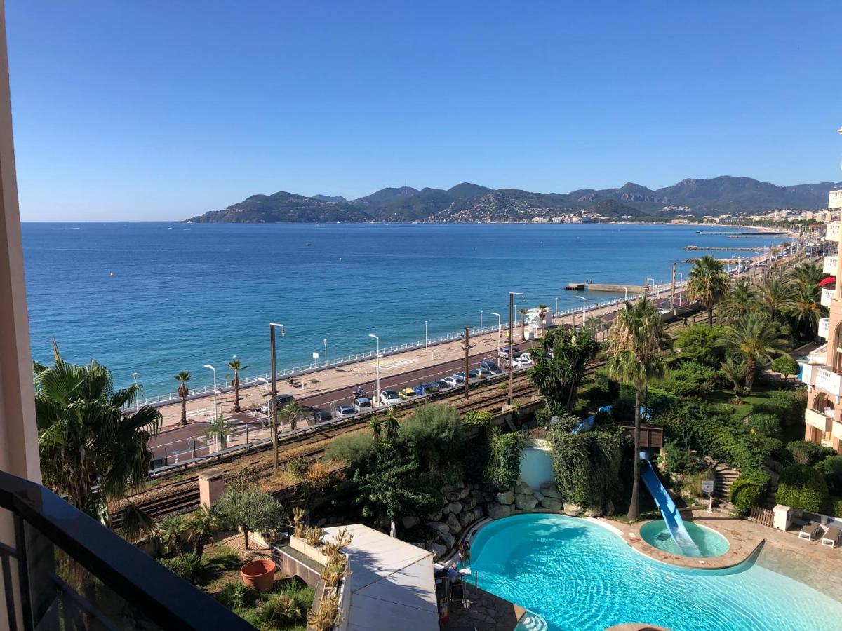 Cannes Apartment With Sea View, Aircondition And Parking Dış mekan fotoğraf