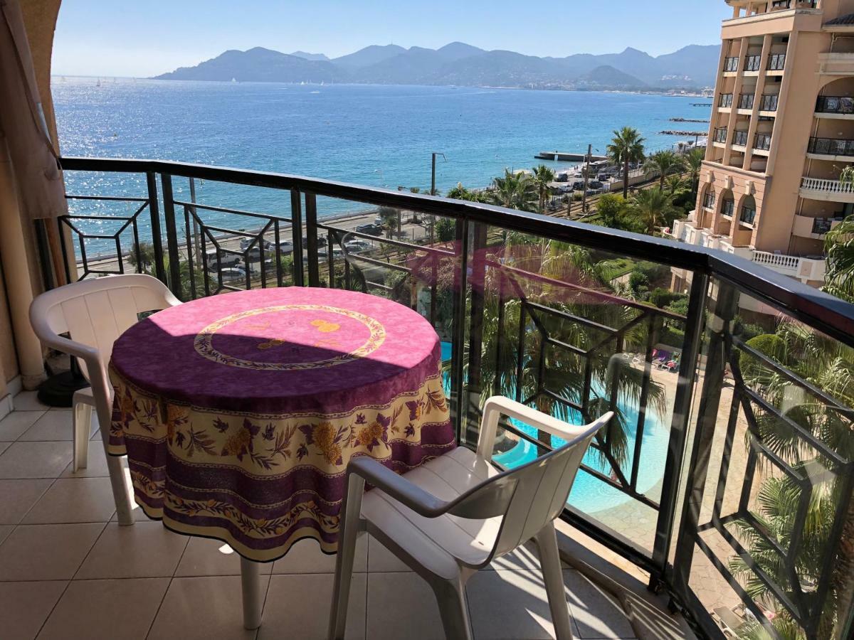 Cannes Apartment With Sea View, Aircondition And Parking Dış mekan fotoğraf